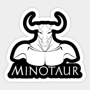 Minoan Greek Mythology Minotaur Sticker